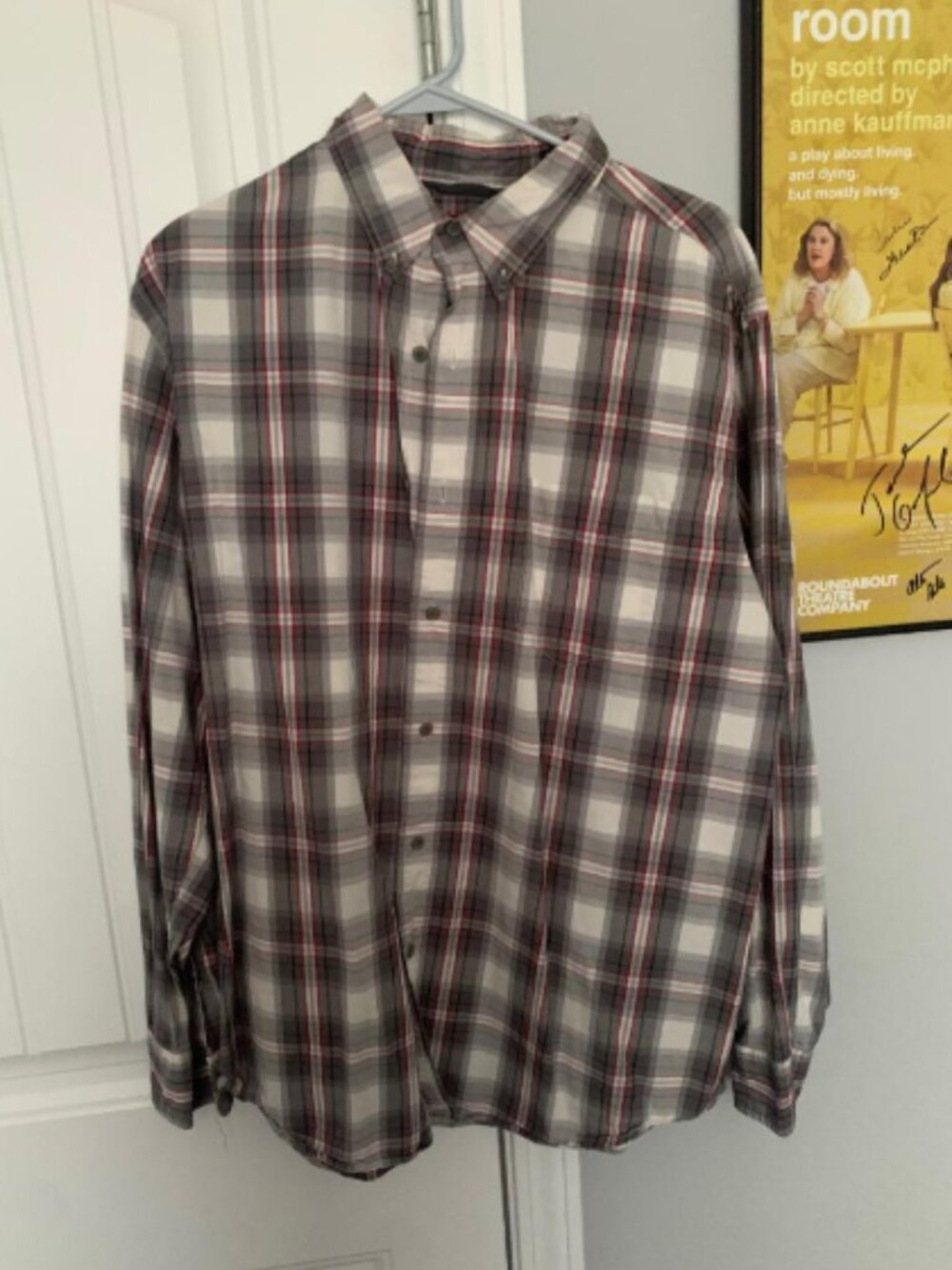 LOT of 3 men's long sleeve button shirts from CHAPS size L / LARGE